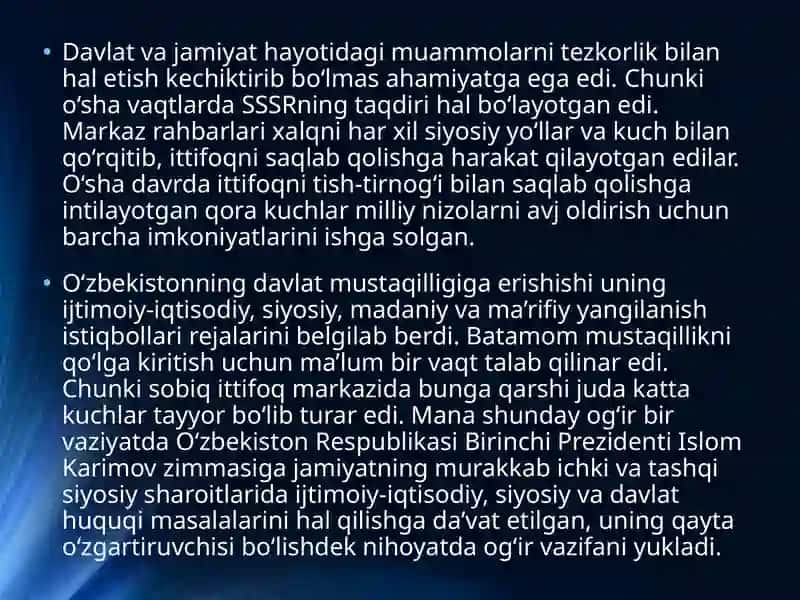 Mustaqillik deklaratsiyasi tarixi 4