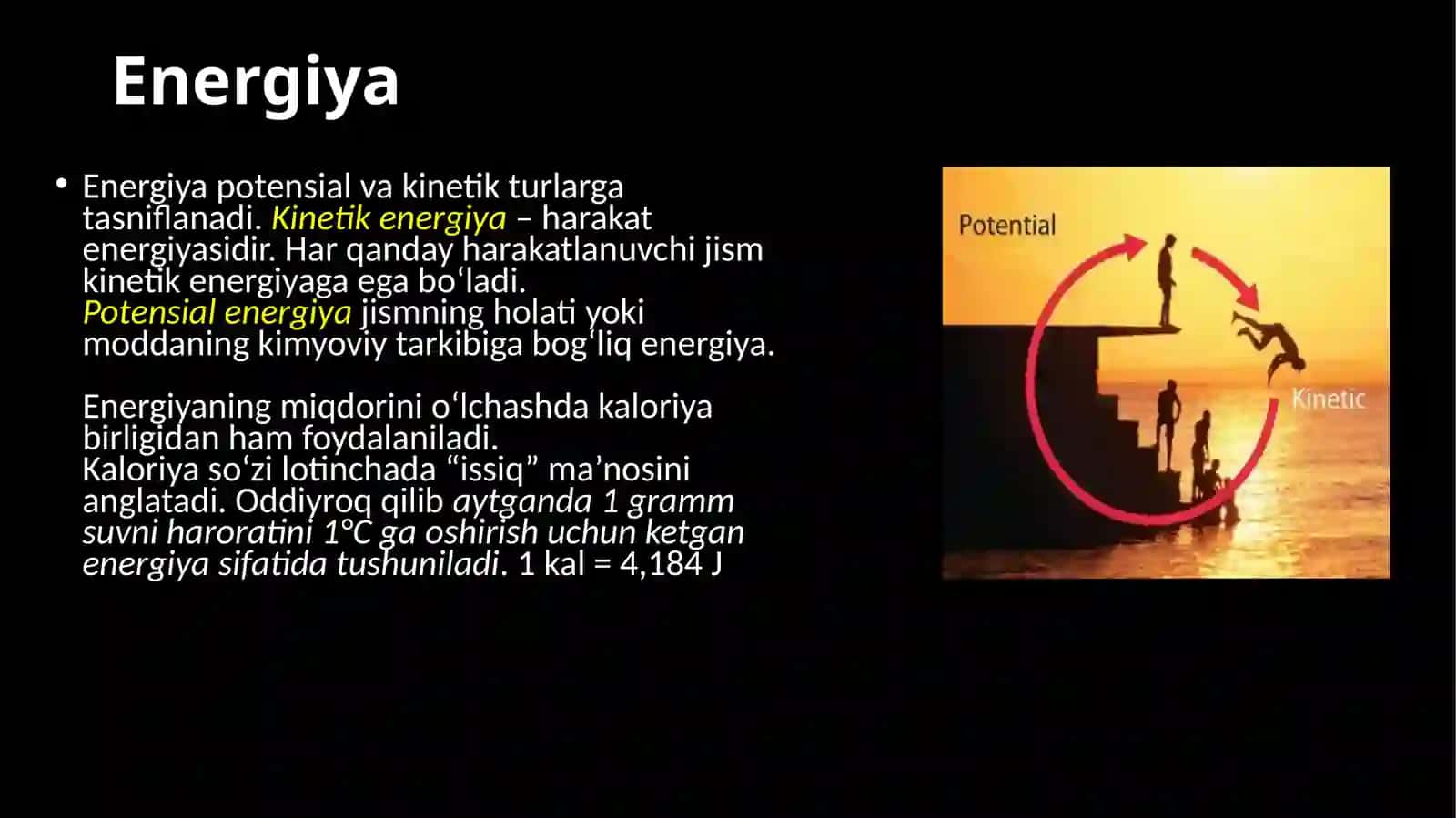 Kimyoviy termodinamika. Biologik suyuqliklarning elektro'tkazuvchanligi. Redoks sistemalar. Organizmdagi redoks potensial. Energiya va modda almashinuvining o'zarobog'liqligi 4
