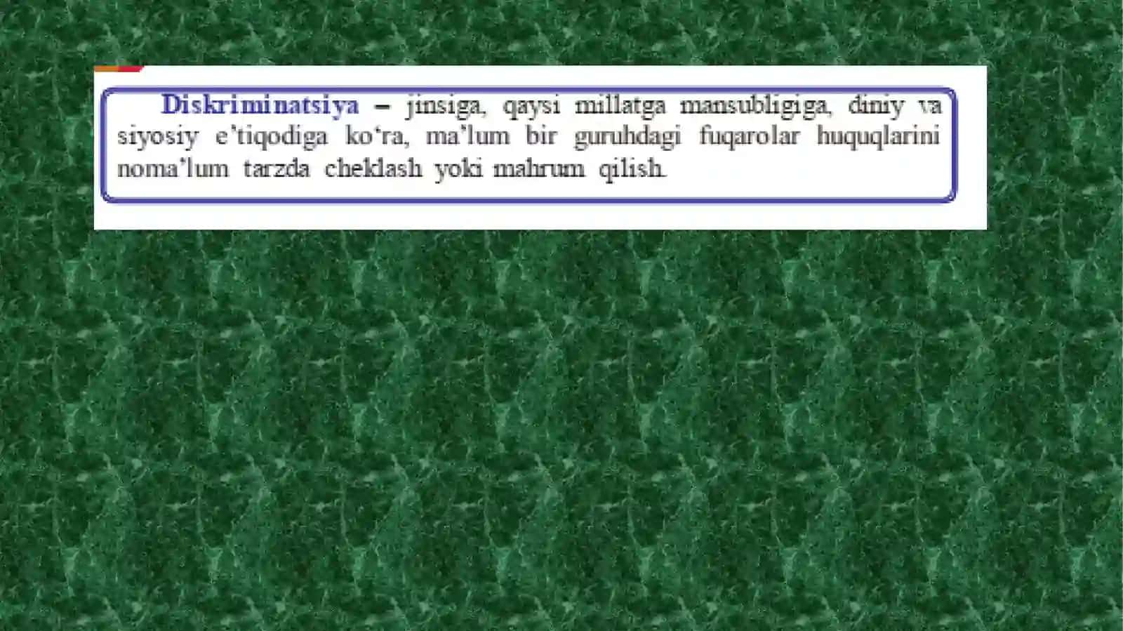 O'zbekiston Respublikasi Fuqarolik 4