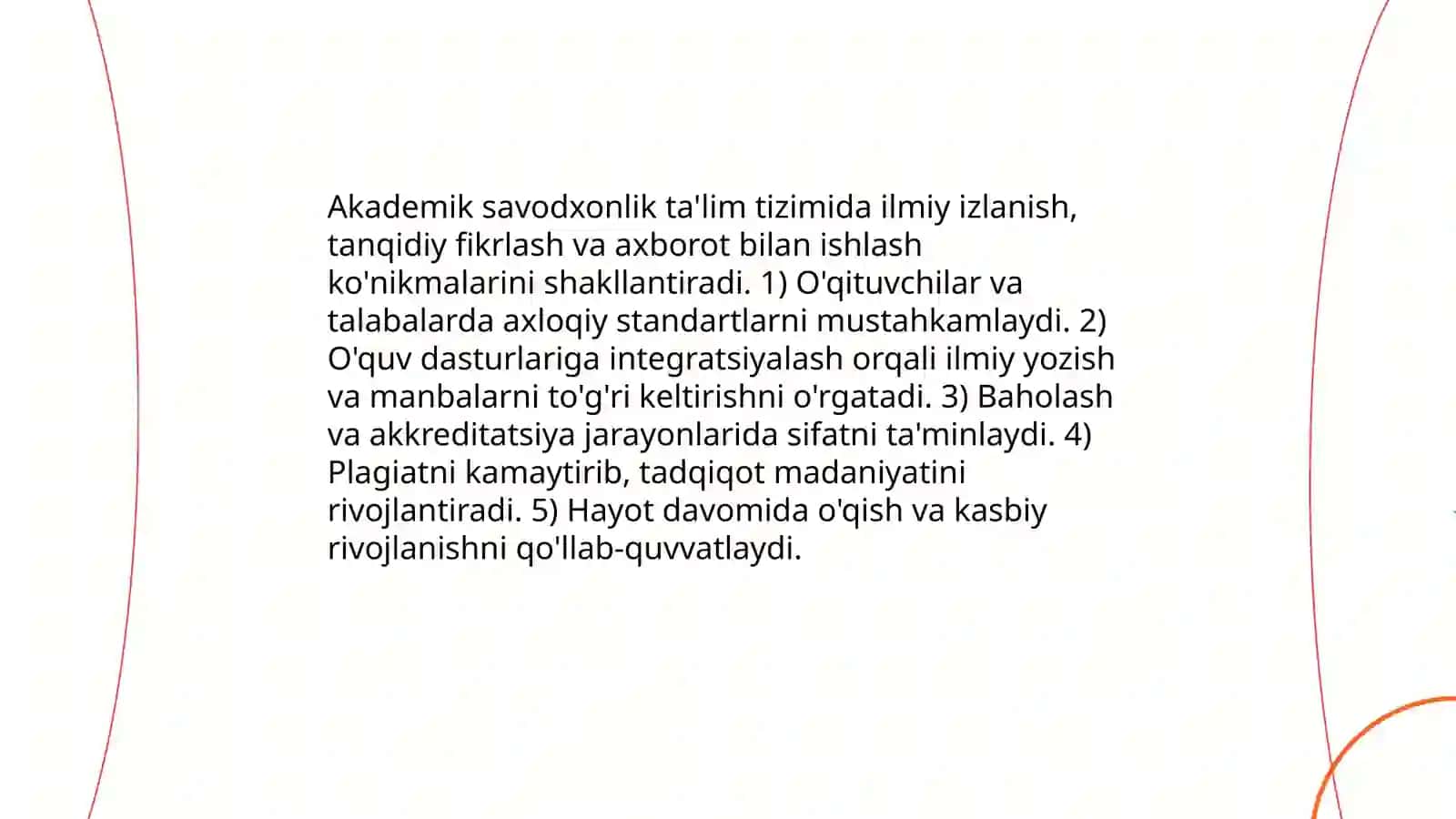 Akademik Savodxonlik va uning o‘rni 4