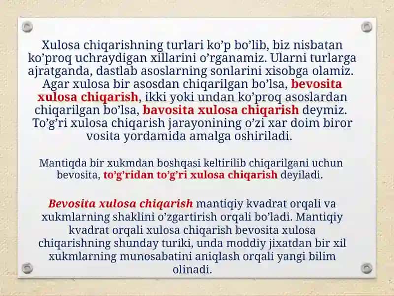 Falsafa fanida tayyorlagan prezentatsiya 4