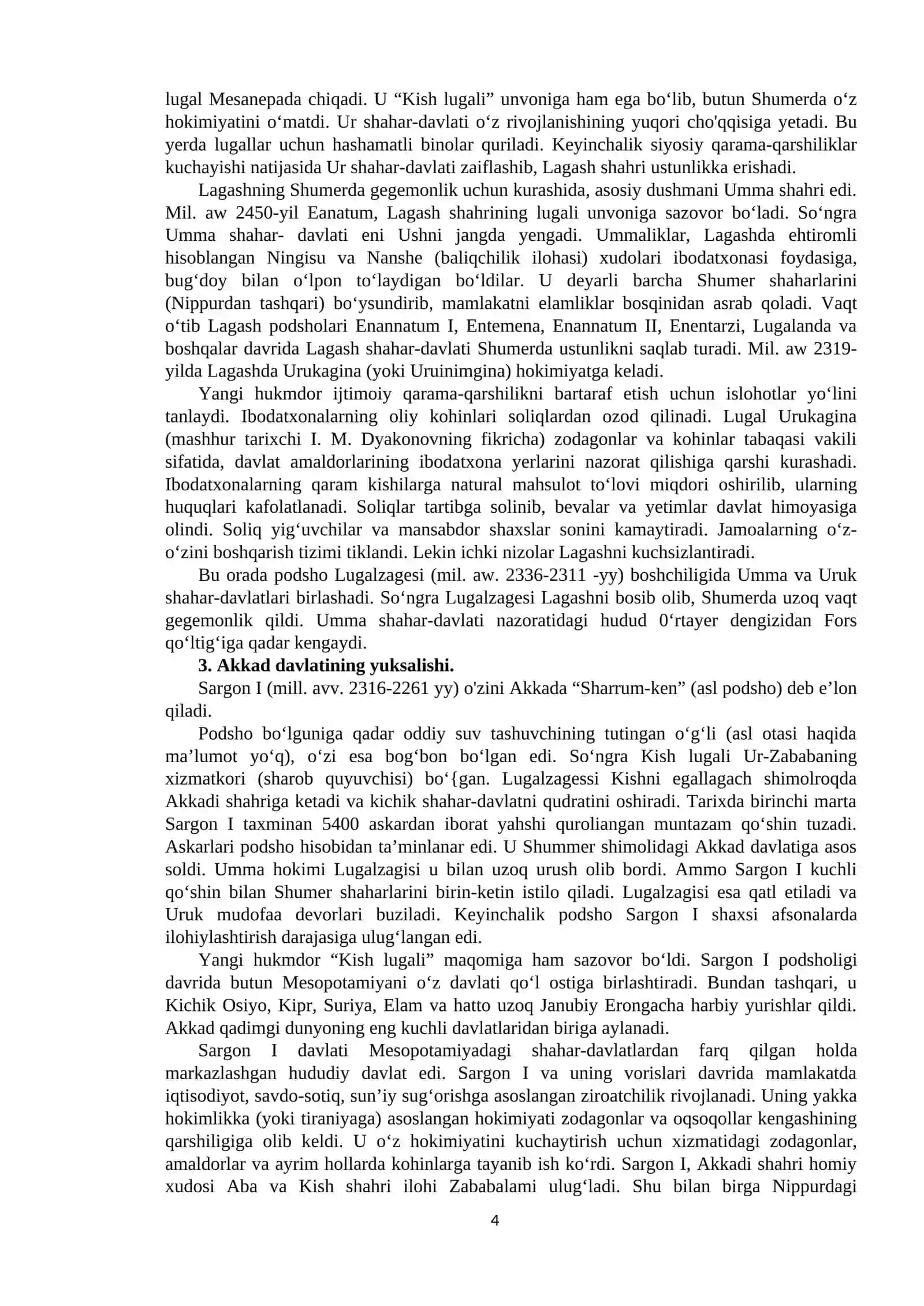 6-Mavzu.Qadimgi Mesopatamiya mil av.IV-II ming yillikda 4