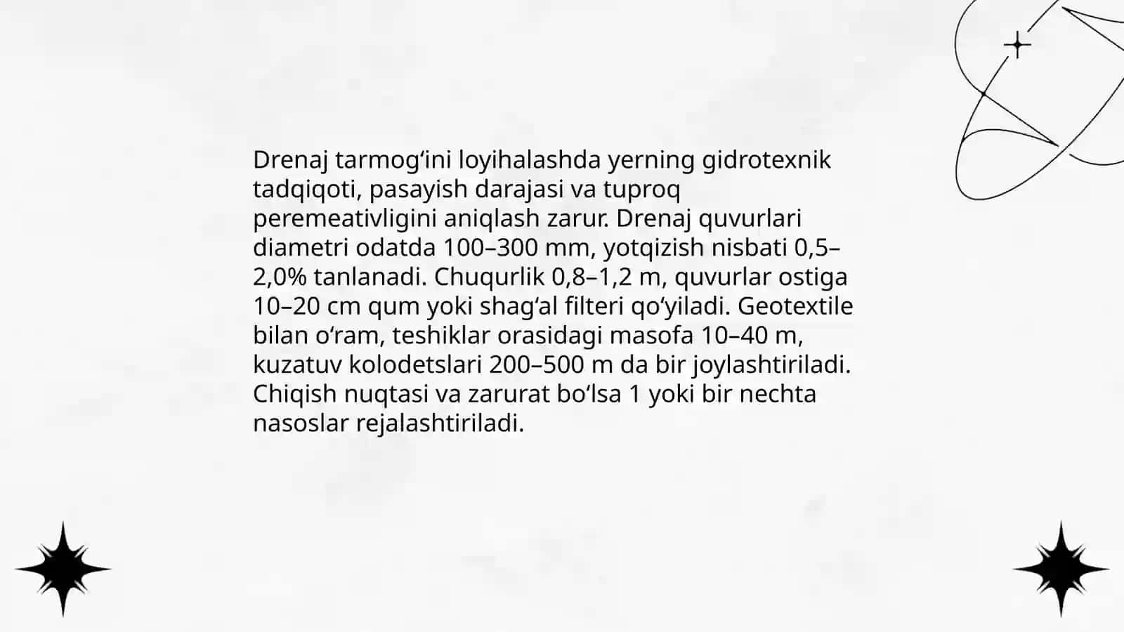 Dala tajriba sizish ishlaridan- suv chiqarish 4