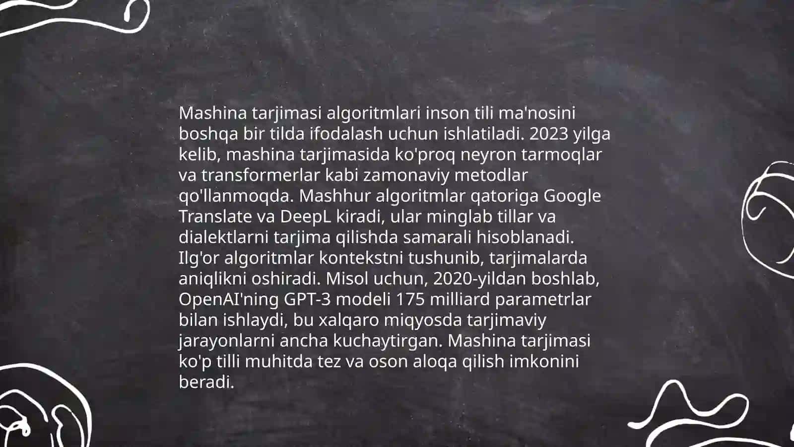 Mashina Tarjimasi 4