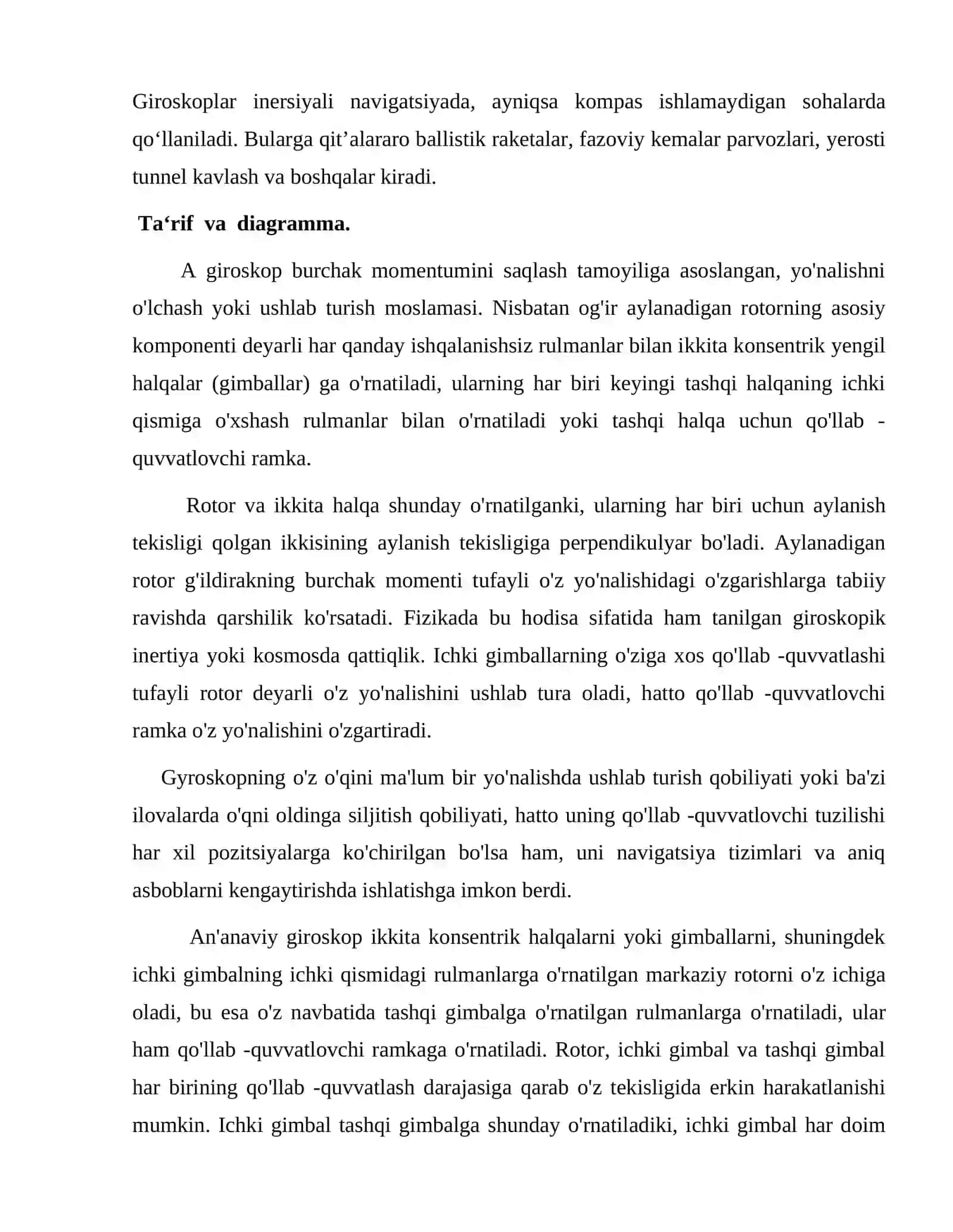 Giroskopik yoʻnaltirish 4