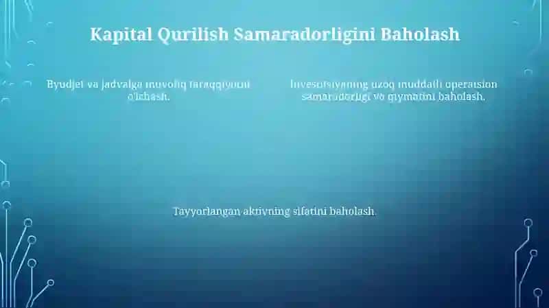 Bosh Kapital Qurulishi 4
