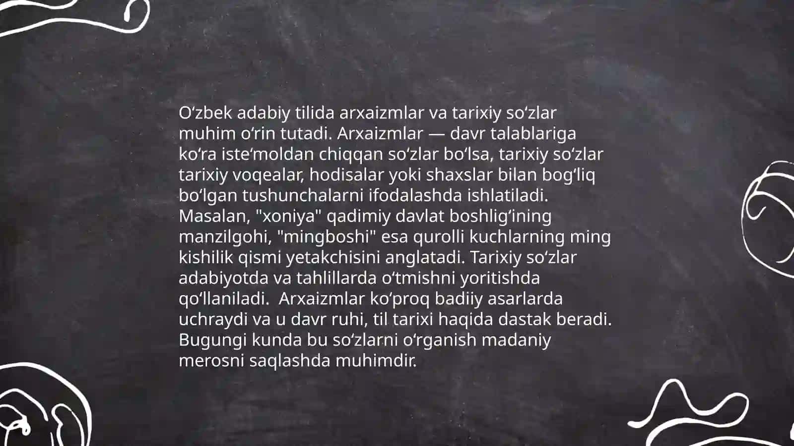 Hozirgi o'zbek adabiy tilining leksik sathi va leksikologiyasi. Semema va uning tarkibiy qismlari 4