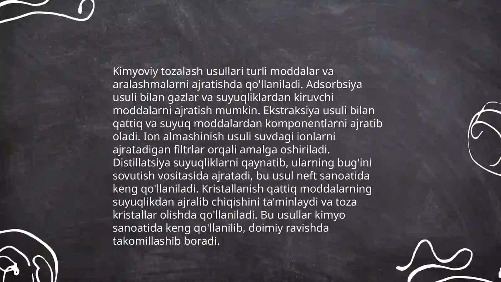 Fizikaviy tozalash usullari 4