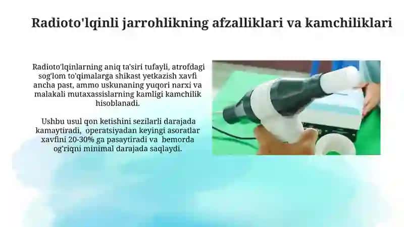 Radioto'lqin jarrohlik 4
