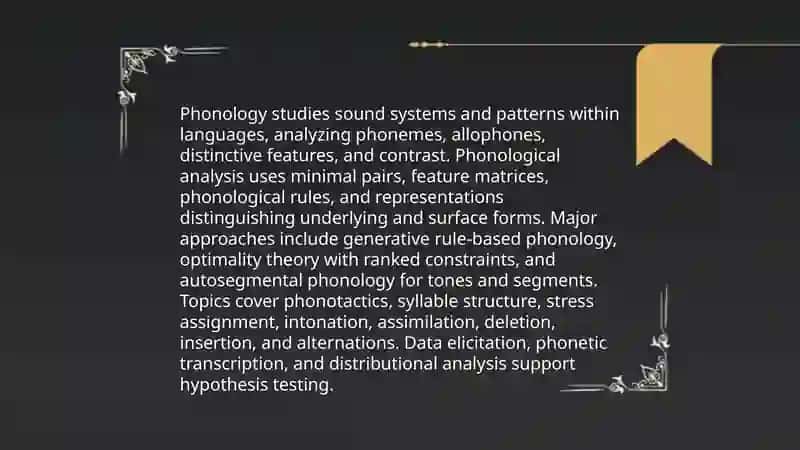 Linguistics and Methods of Linguistic Analysis 4