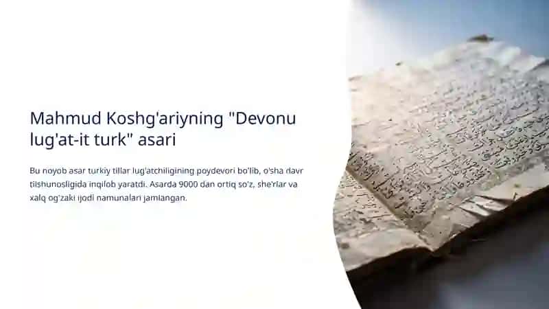 "Devonu lug'at-it turk" 4