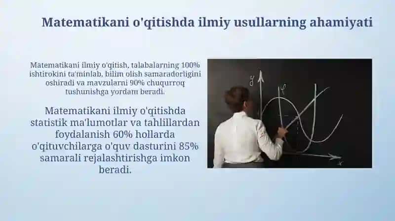 Matematika o‘qitishning ilmiy metodlari 4