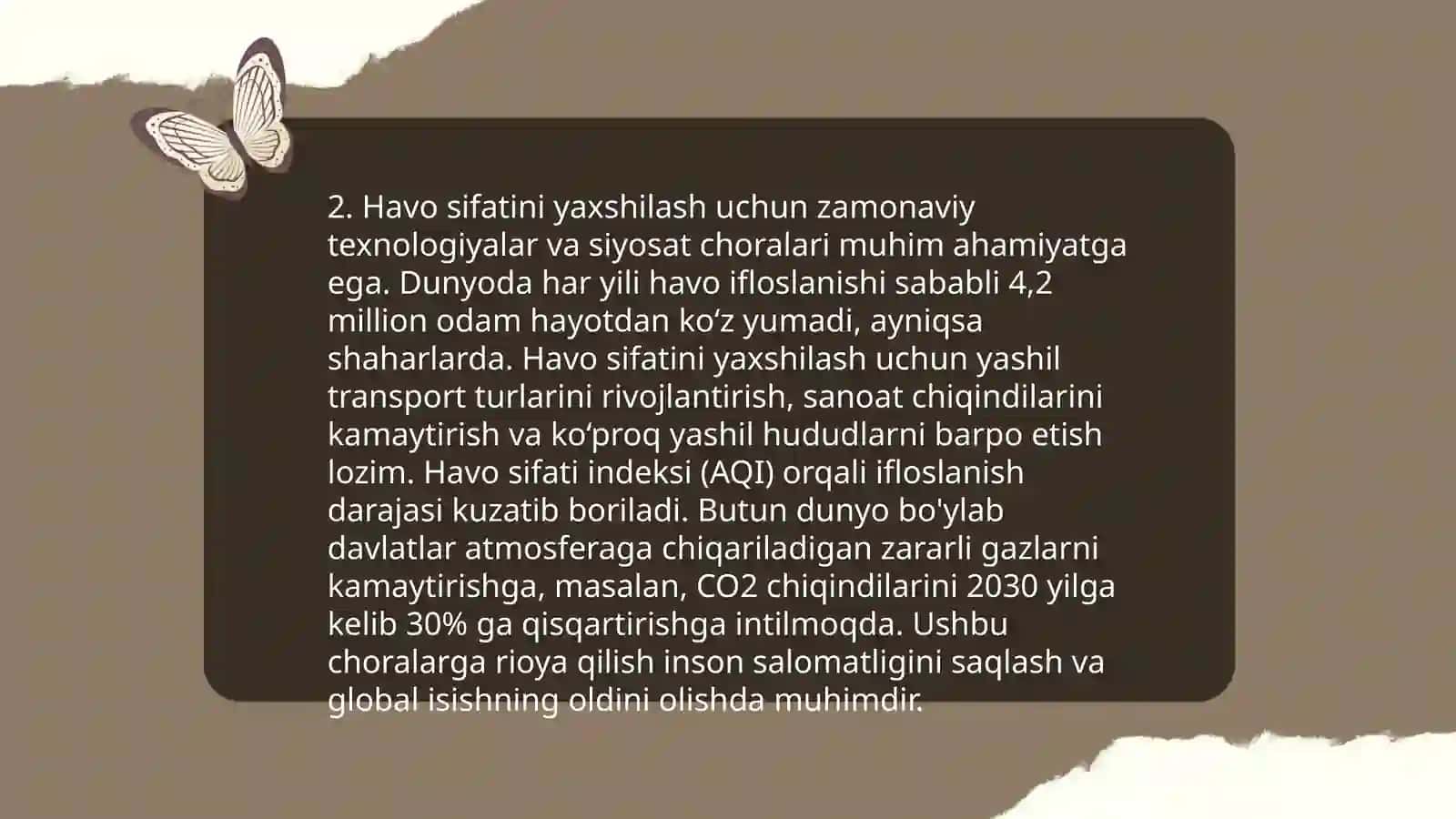 Atrof tabiiy muhitni muhofaza qilish 4