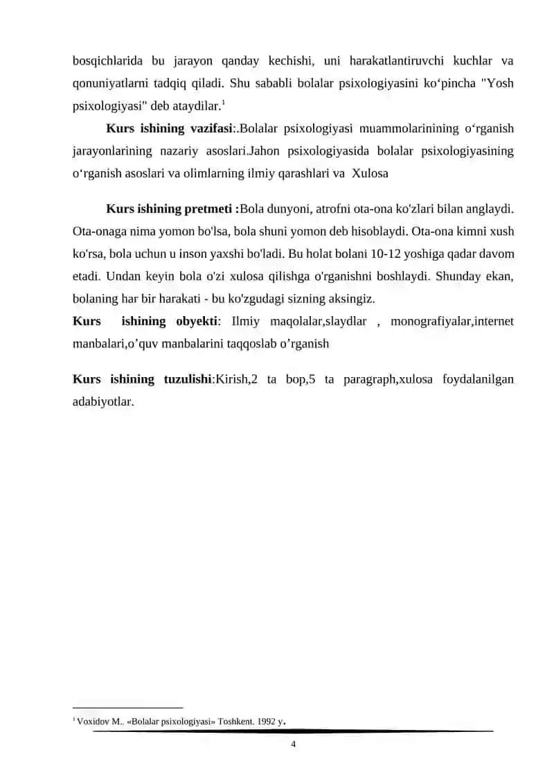 Bolalar psixologiyasi va pedagogikasi 4