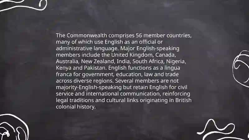 English speaking countries 4