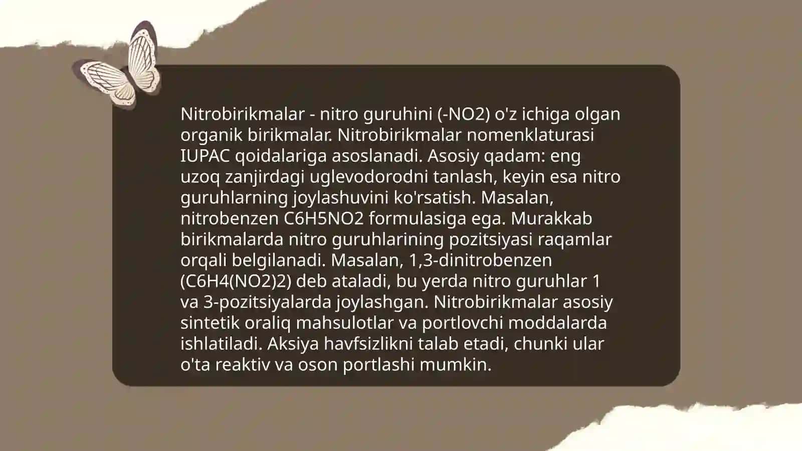 Nitrobirikmalar 4