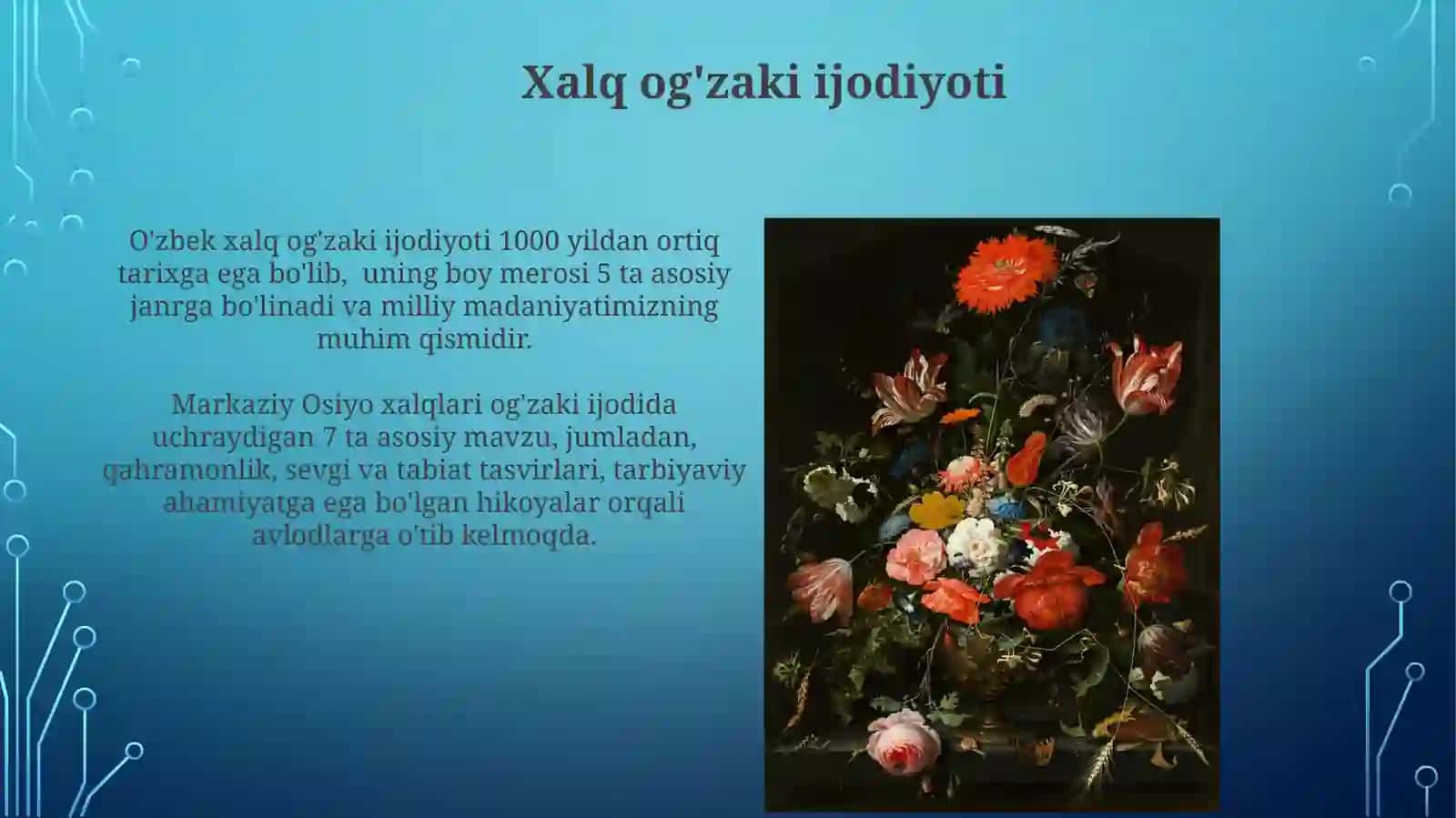 Tarbiya fanini o‘qitishda badiiy pedagogik imkoniyatlaridan foydalanish 4