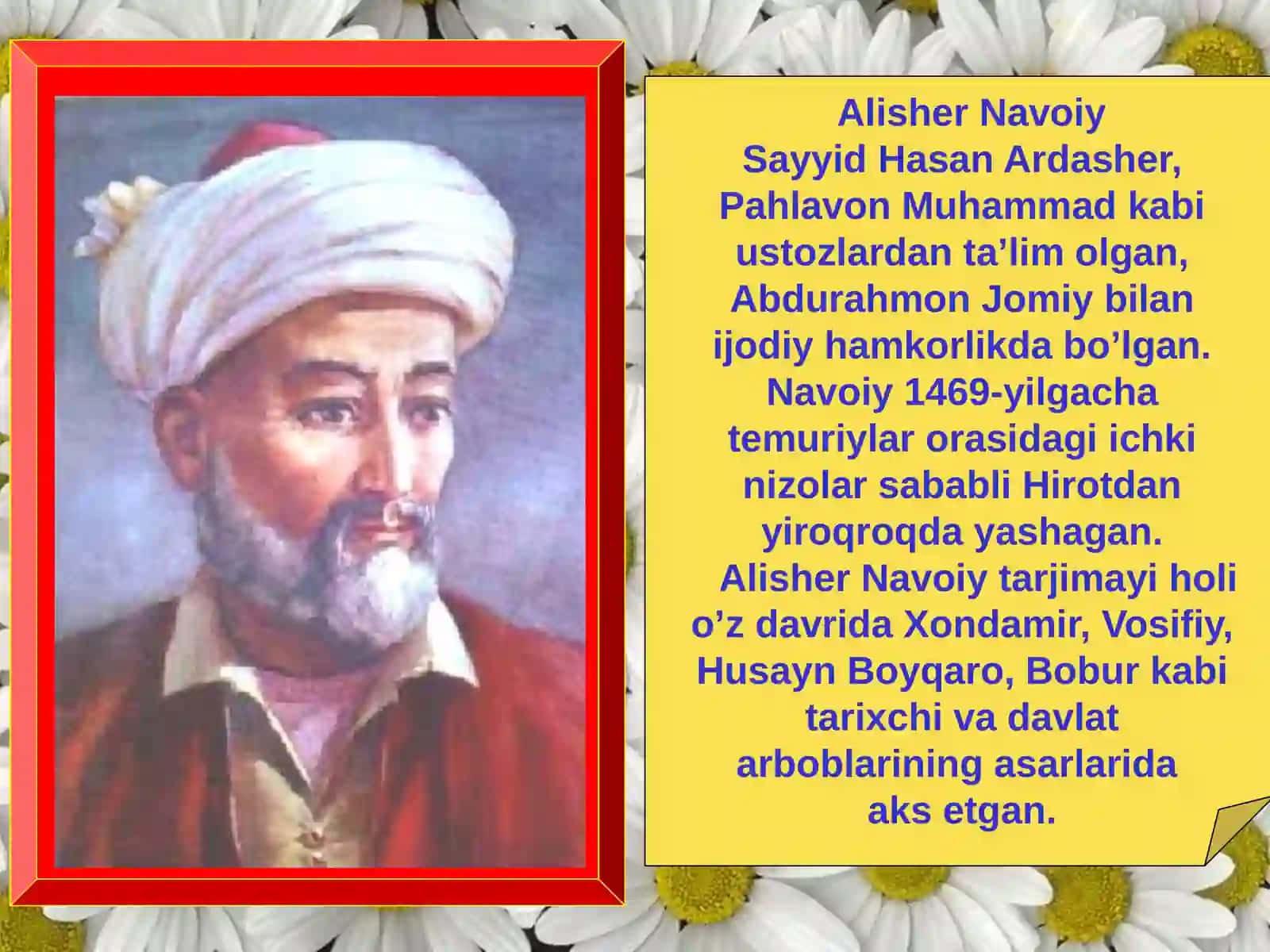 Alisher Navoiy hayoti va ijodi 4