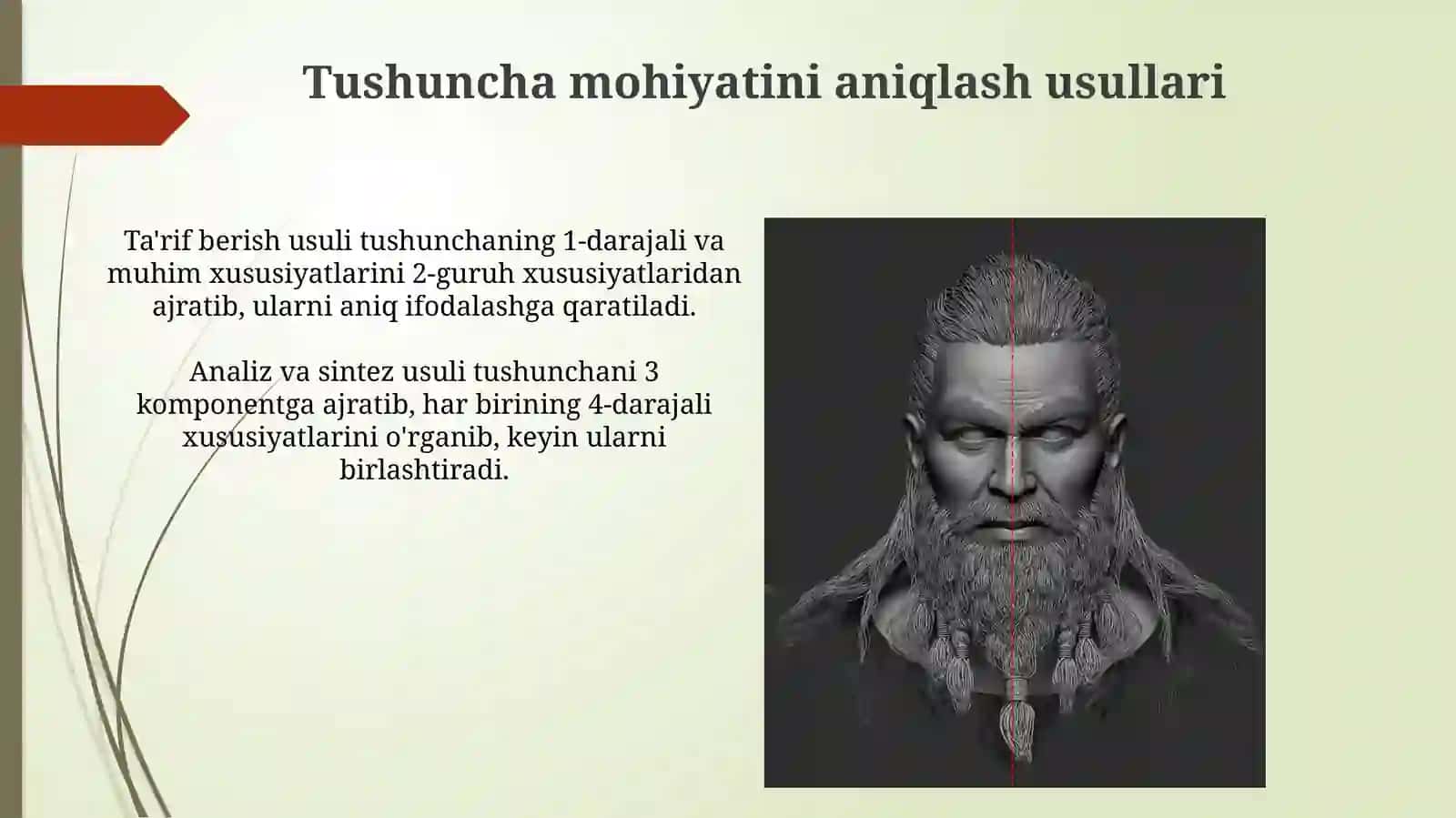 Tushuncha mohiyatini aks ettiruvchi mantiqiy shakl 4