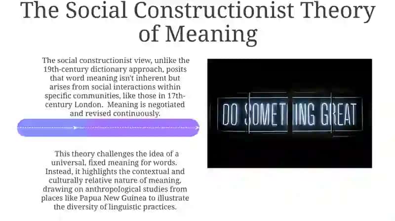 Approaches to the word meaning 4