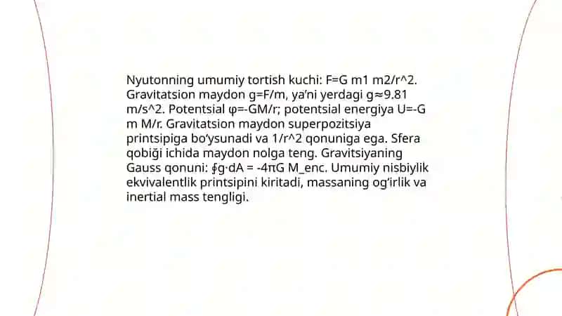 Fundamental o’zaro ta’sirlar turlari.Yagona maydon nazaryasi. 4