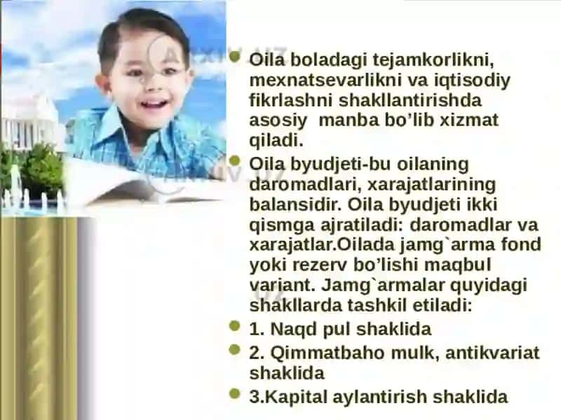 Boshlang'ich sinf texnologiya darslarida iqtisodiy tushunchalarni shakllantirish 4