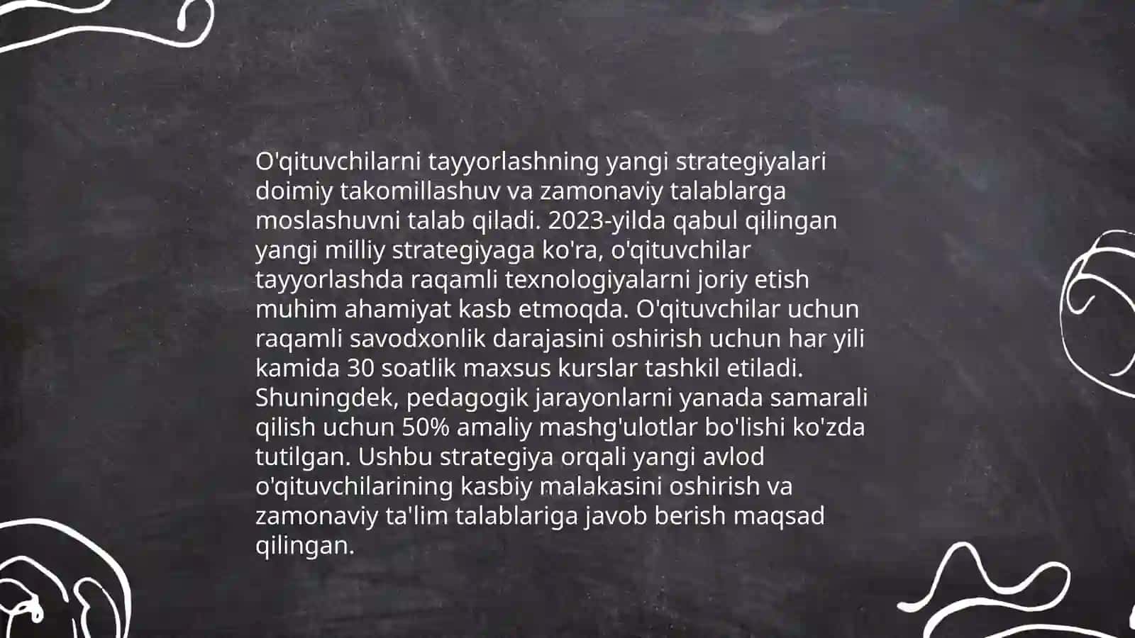 Ta'lim sohasidagi kasiblar rivojlanishining piraknozlari 4