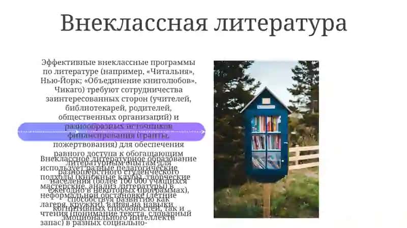 Внеклассные и внешкольные формы обучения литературе 4