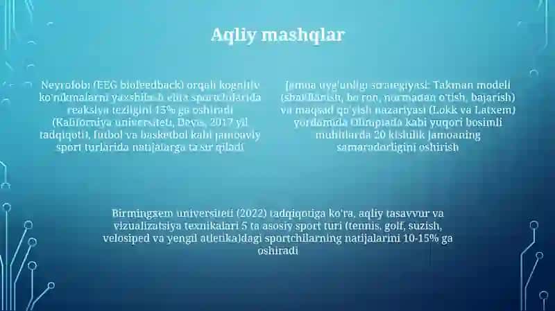 Sport jamoasini boshqarish psixologiyasi 4