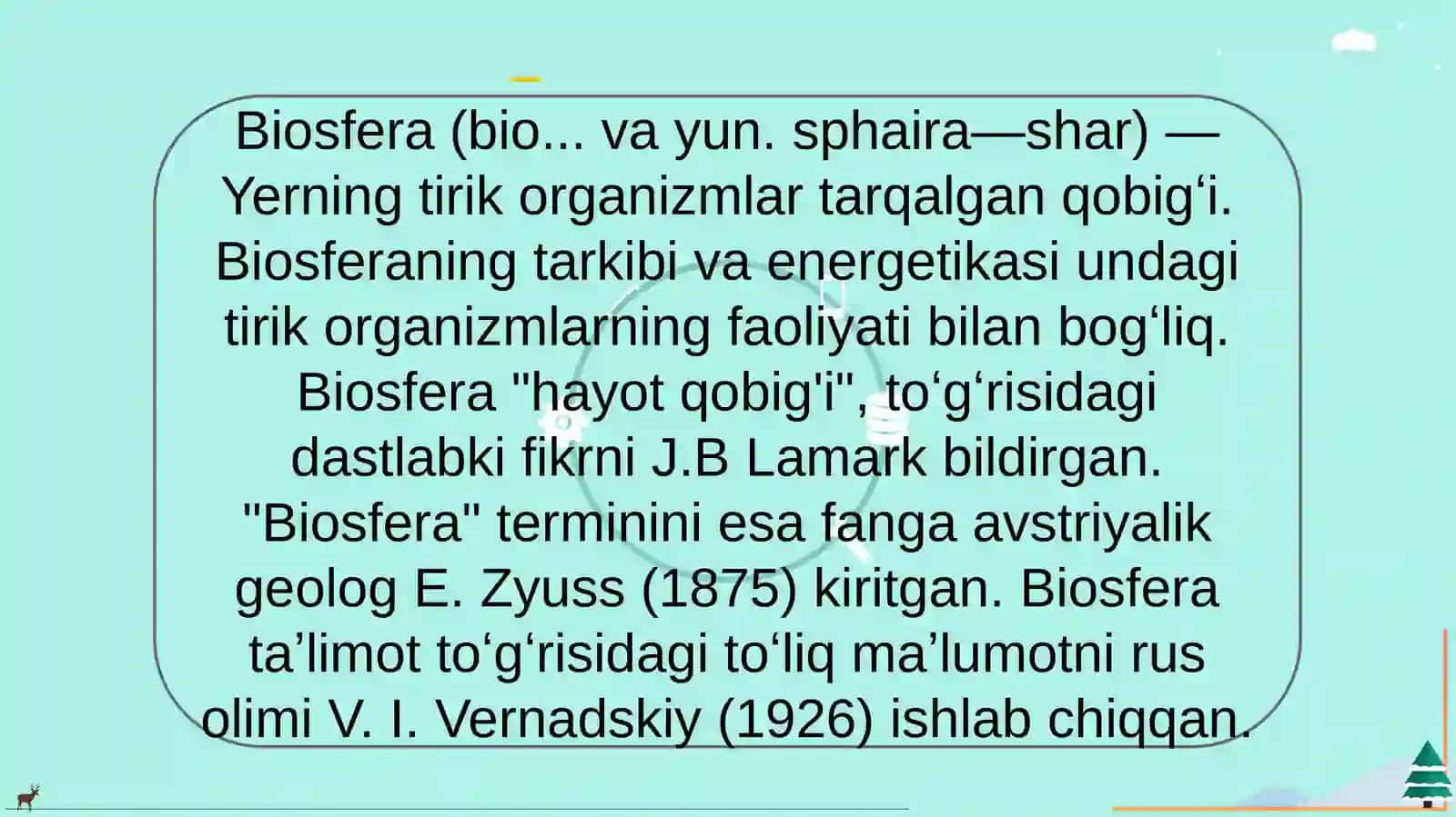 Umumiy ekologiya fanidan slayd 4