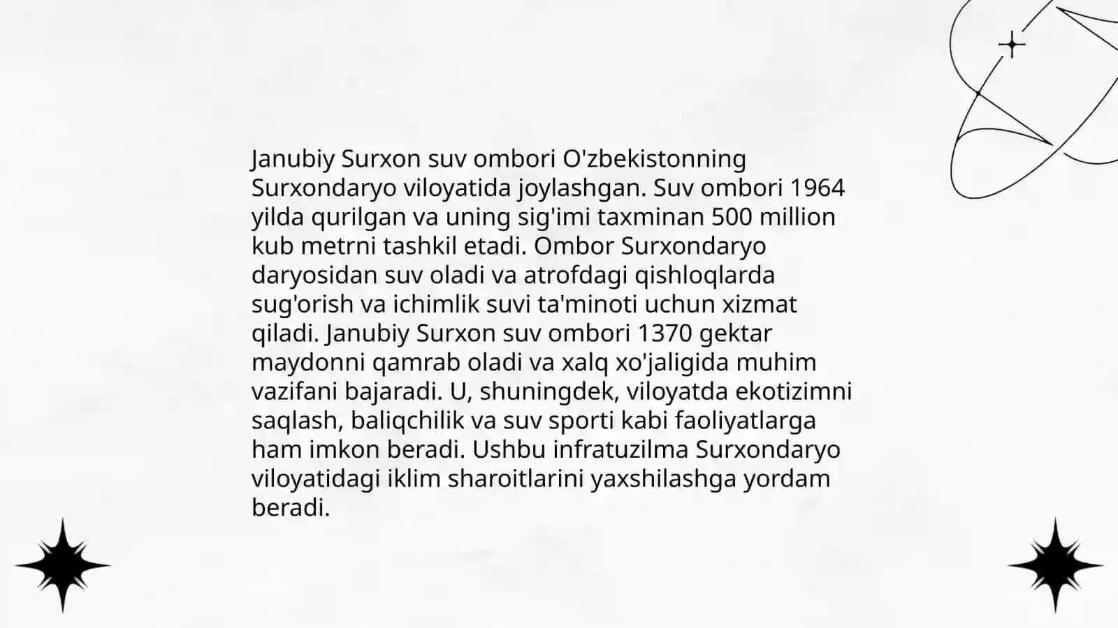 Janubiy Surxon suv ombori 4