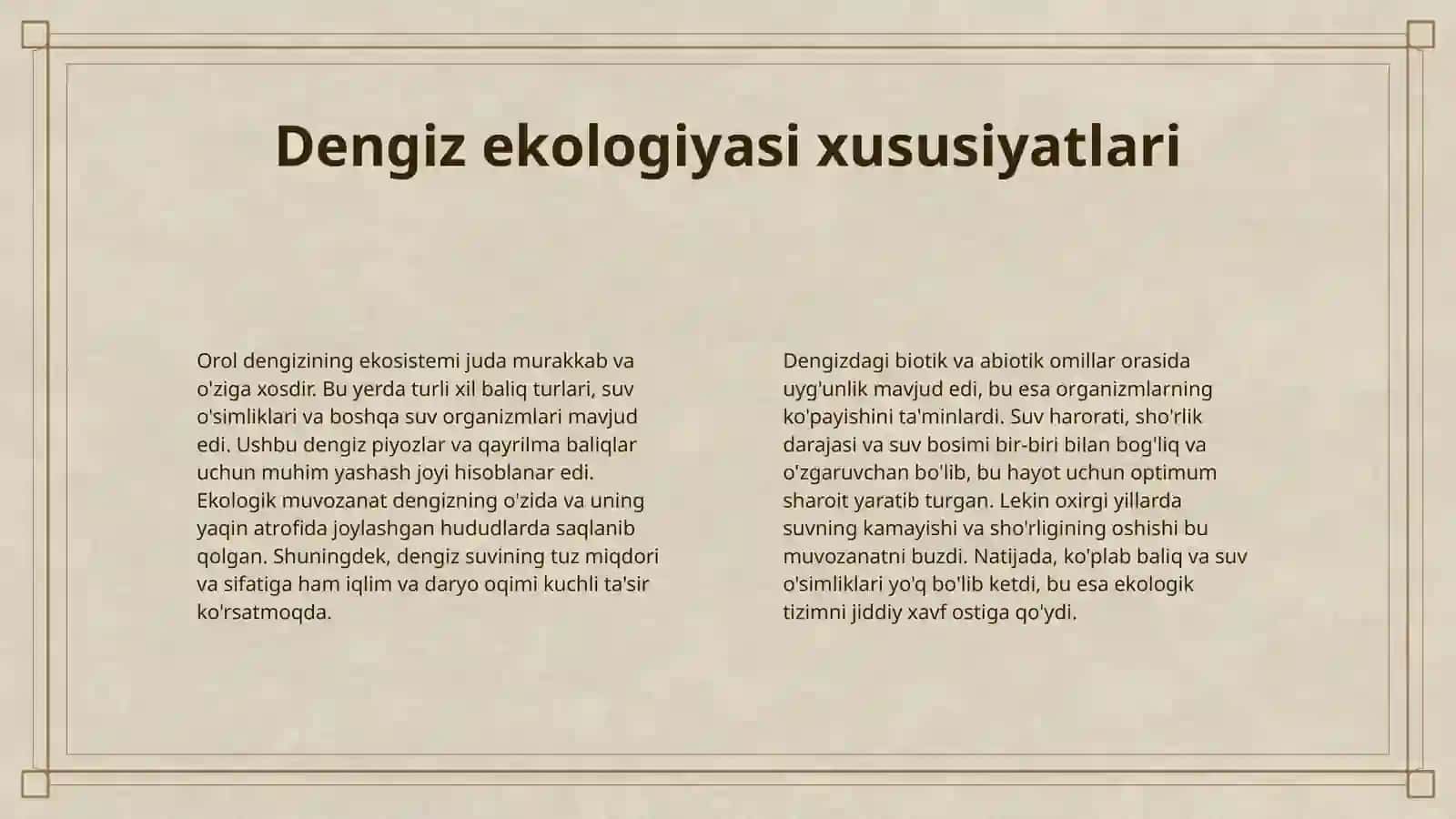 OROL DENGIZI MUAMMOSI VA UNING OQIBATLARI 4
