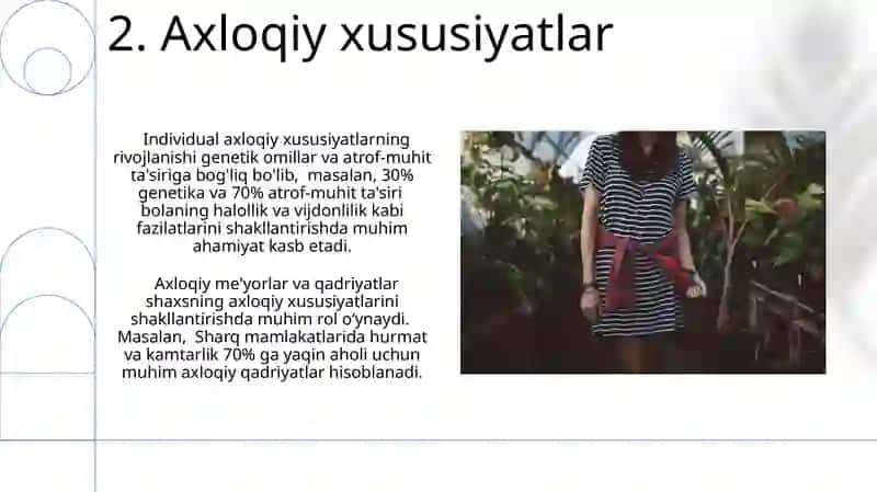 Shaxsning individual psixologik xususiyatlari Temperament, xarakter, qobiliyat 4