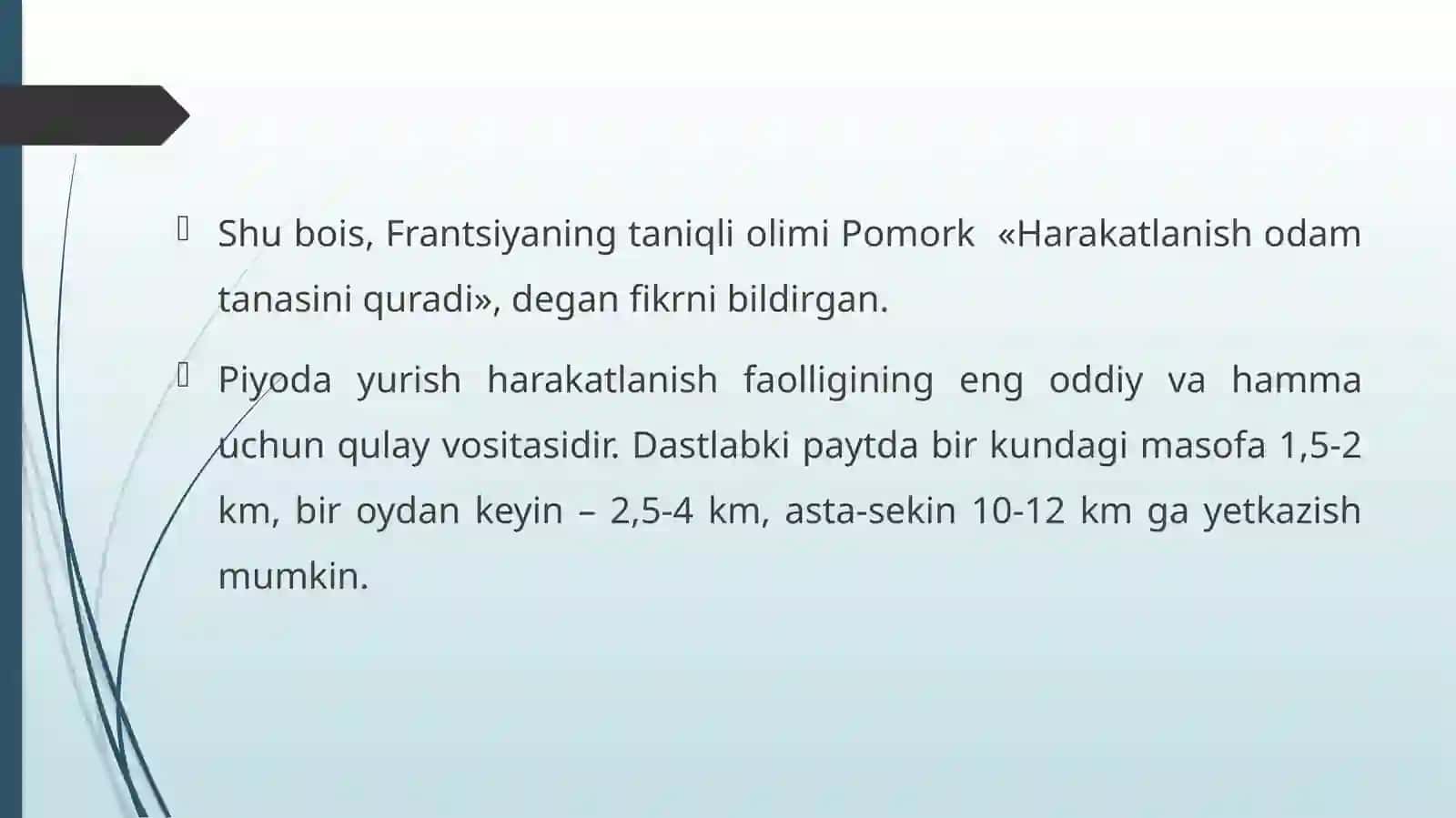 Jismoniy tarbiya va sog'lom turmush tarizini targ'ib qilish 4