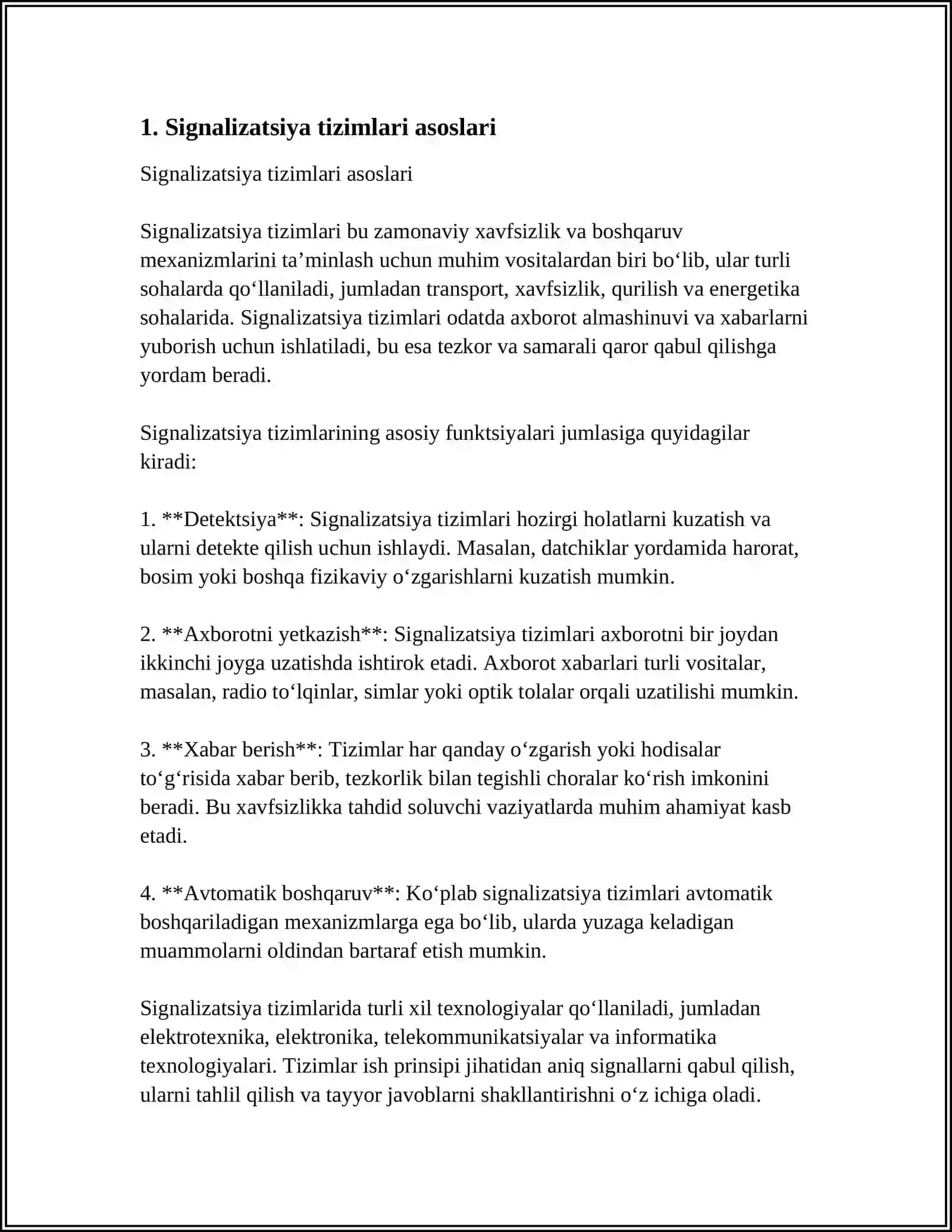 SIGNALIZATSIYA VA ALOQA DISTANSIYASI BILAN TANISHUV 4