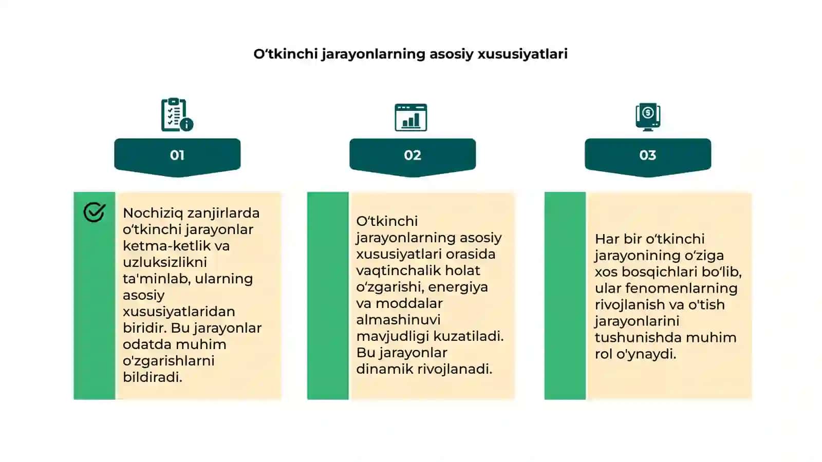 Nochiziq zanjirlarda o‘tkinchi jarayonlar 4