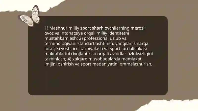 Yurtimizda sport sharhlovchiligining maktabi 4