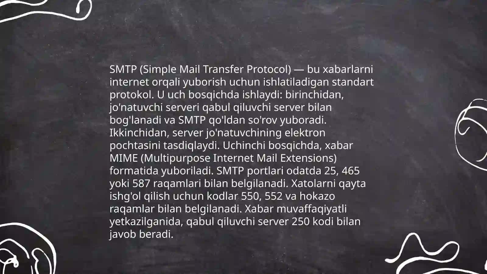 SMTP protokoli 4