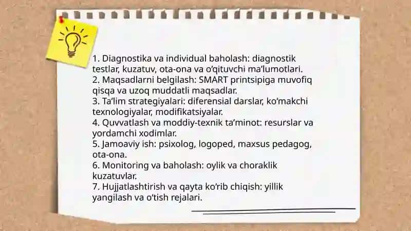 Maxsus va inklyuziv ta'lim tushunchasi va asosiy prinsiplari 4