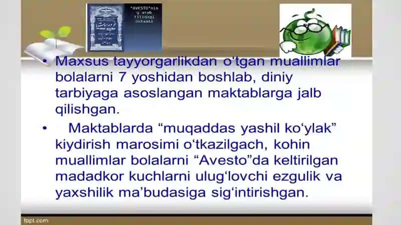 Pedagogik fikrlar va maktablarning tarixi va o'qituvchi mahorati masalalari 4