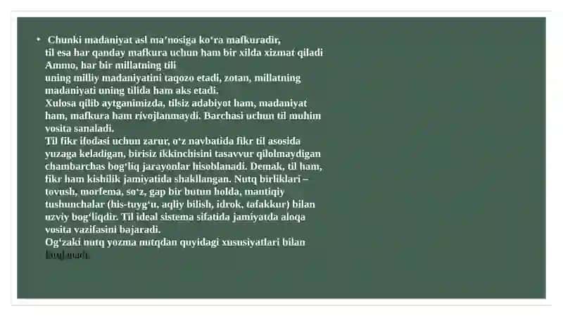 O‘zbek tili va adabiyoti 5-20-guruh talabasi Maxmado’stov Lochinbekning xalqaro baholash asoslari fanidantayyori 4