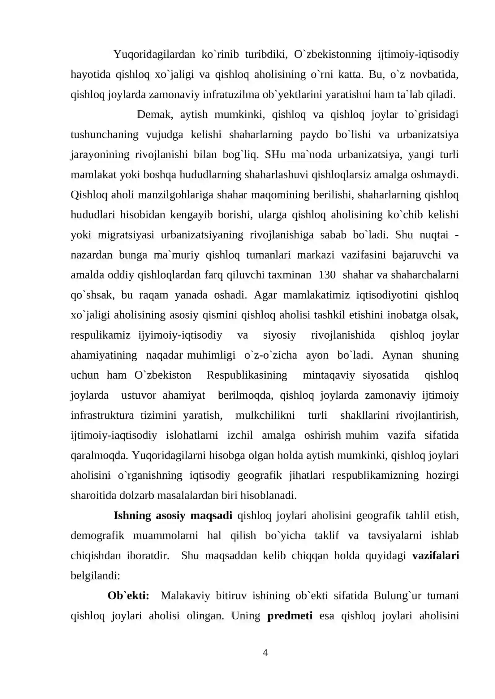 Qishloq xoʻjaligi iqtisodiyoti fanidan Kurs ishi 4