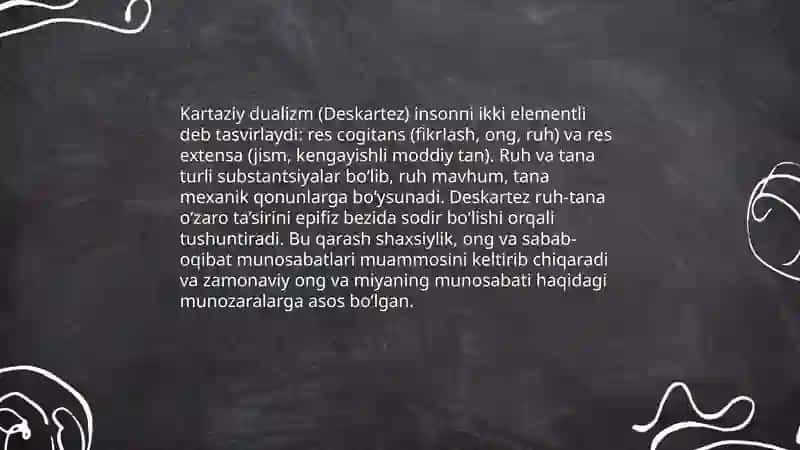 Dualizm va Monizm 4