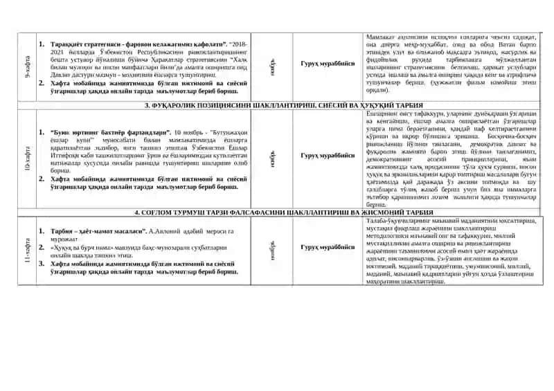 Маънавий-маърифий ва тарбиявий тадбирлар 4