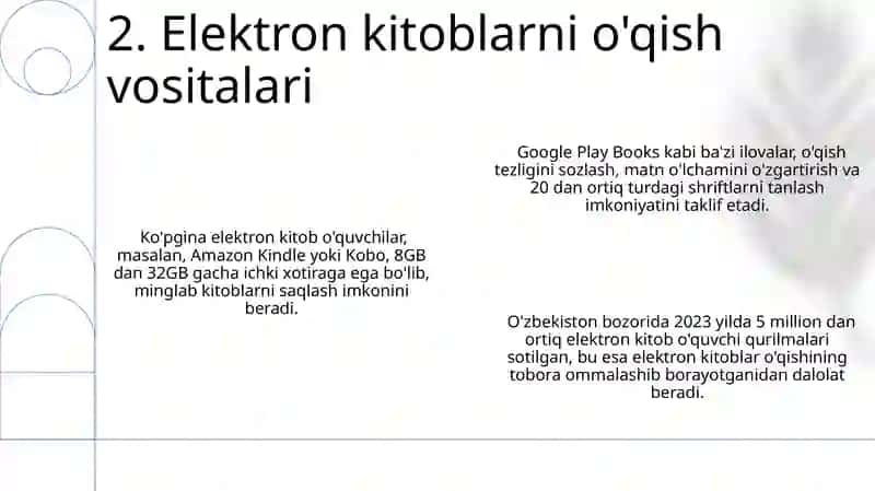 Elektron kitoblarni o'qish va tahrirlash 4