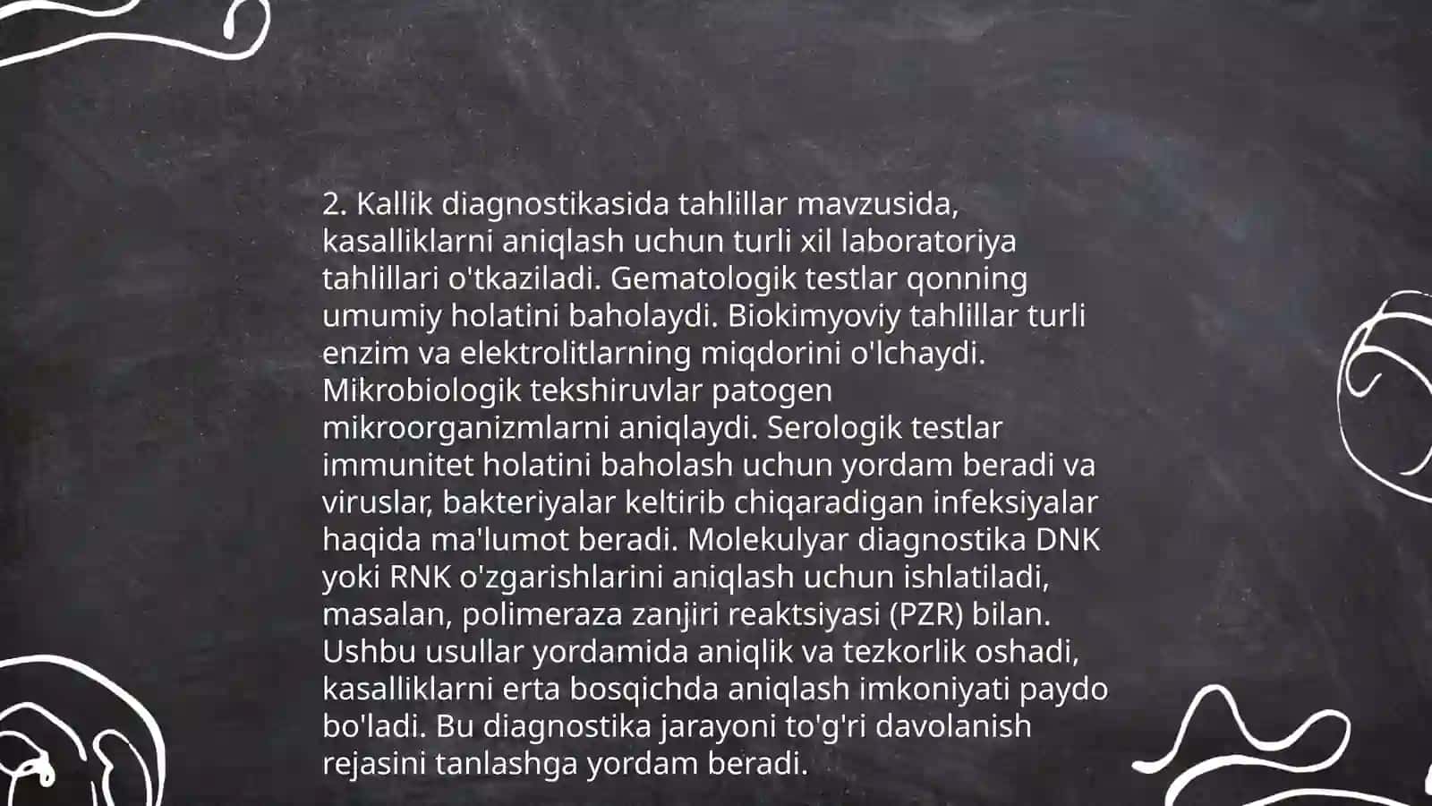 Kallik klinik kechishi, diagnostika va davolash 4