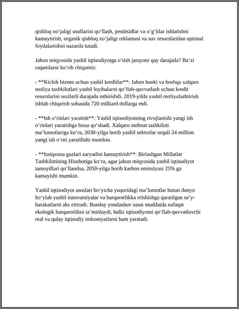 Yashil iqtisodiyot konseptsiyasi 4