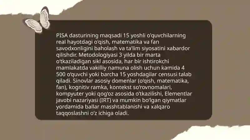 Xalqaro baholash dasturlari 4