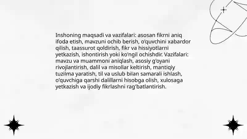 Insho va uning turlari 4