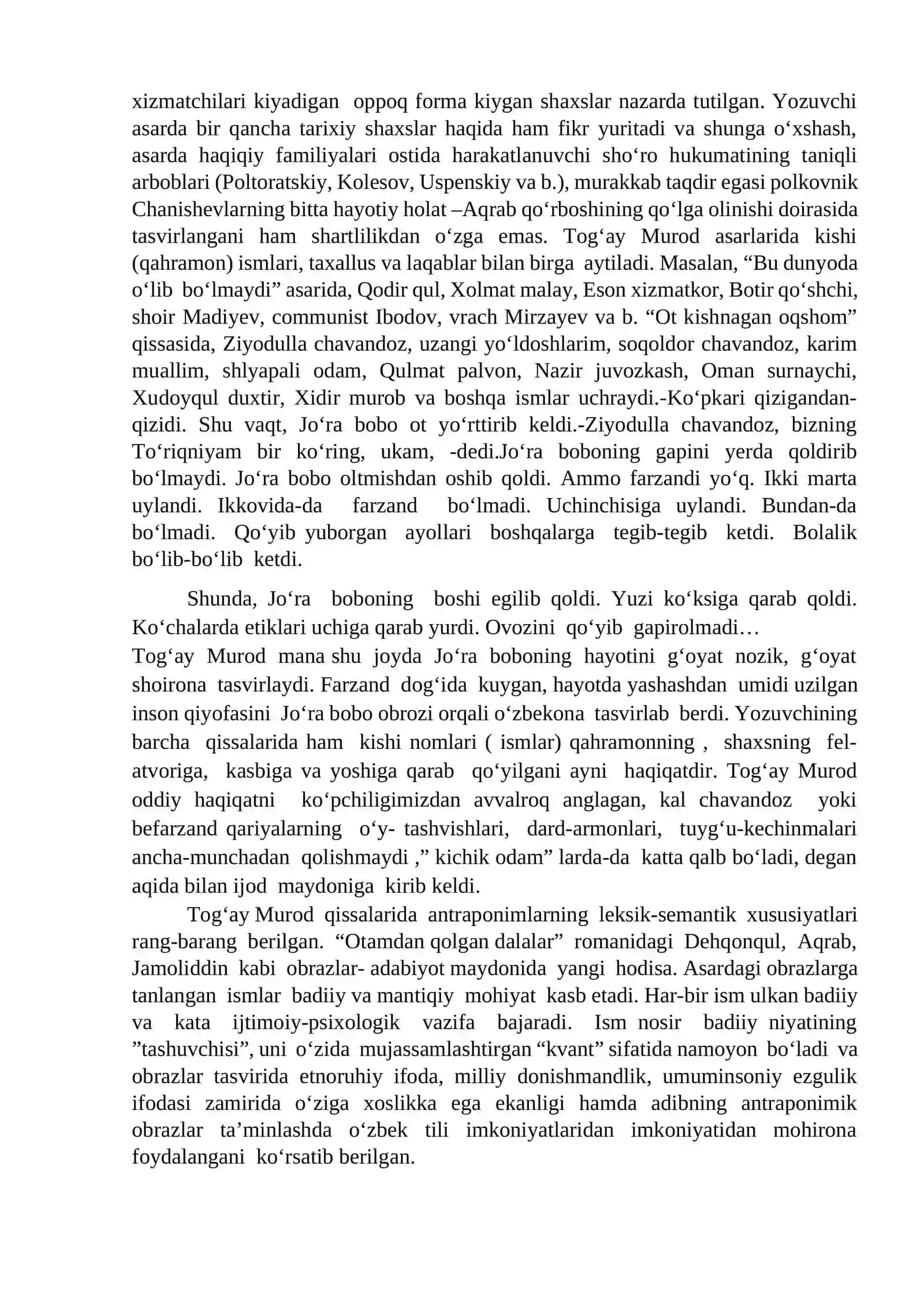 ANTRAPONIMLARNING O‘ZIGA XOS XUSUSIYATLARI 4